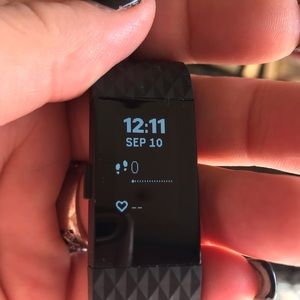 Fit bit charge 2 GunMetal Series